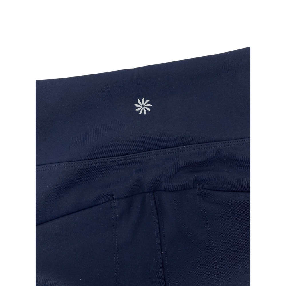 Athleta Navy Blue Headlands Hybrid High Rise Cargo Legging Size 8 Tall - Picture 11 of 15